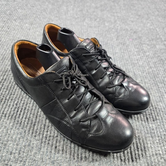 Coach Other - Coach Quincey Shoes Mens Size 10 Black Leather Comfort Casual Sneakers Italy